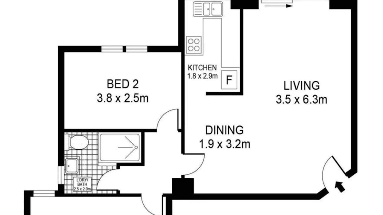 Furnished room in a flatshare