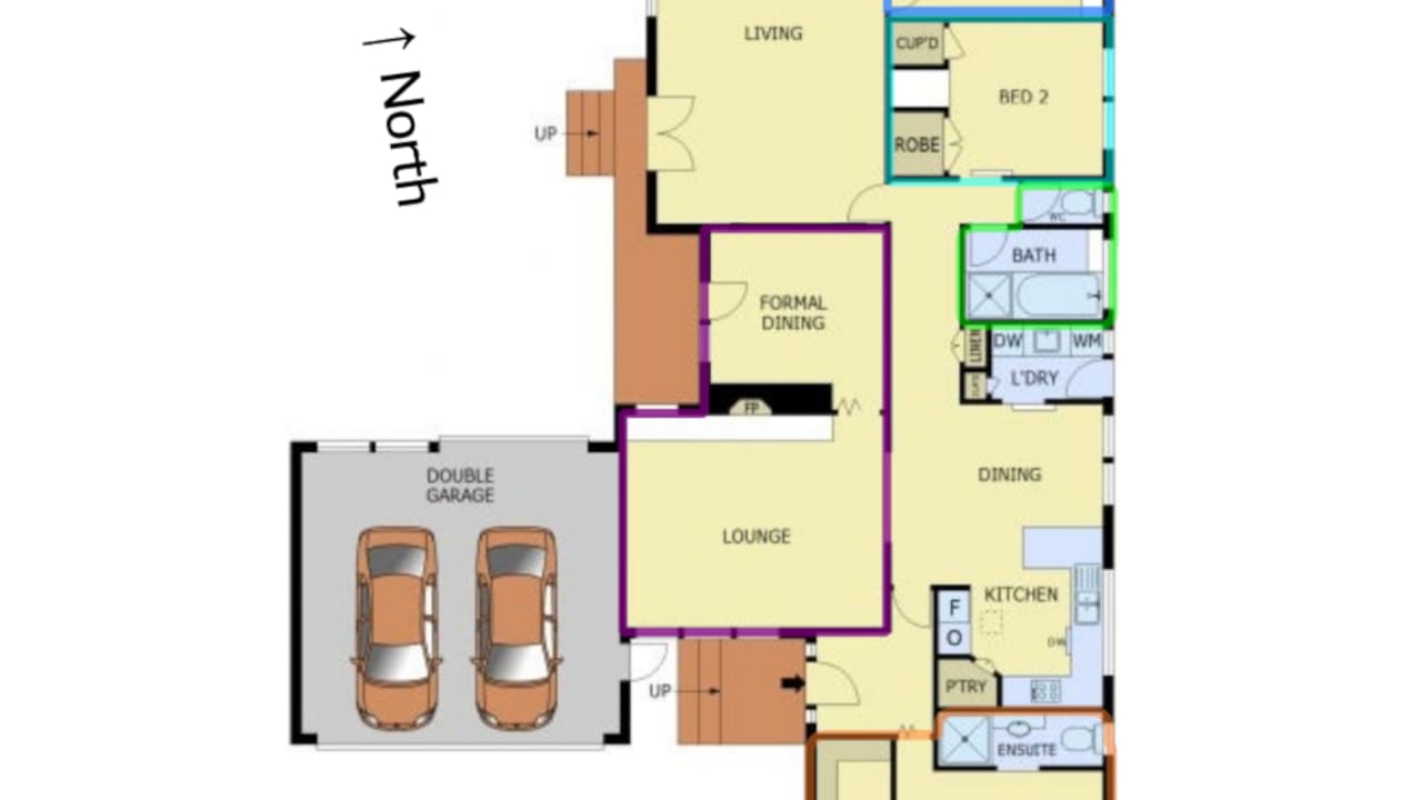 Furnished room in a share house
