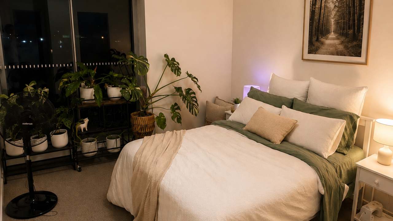 Room with own bathroom