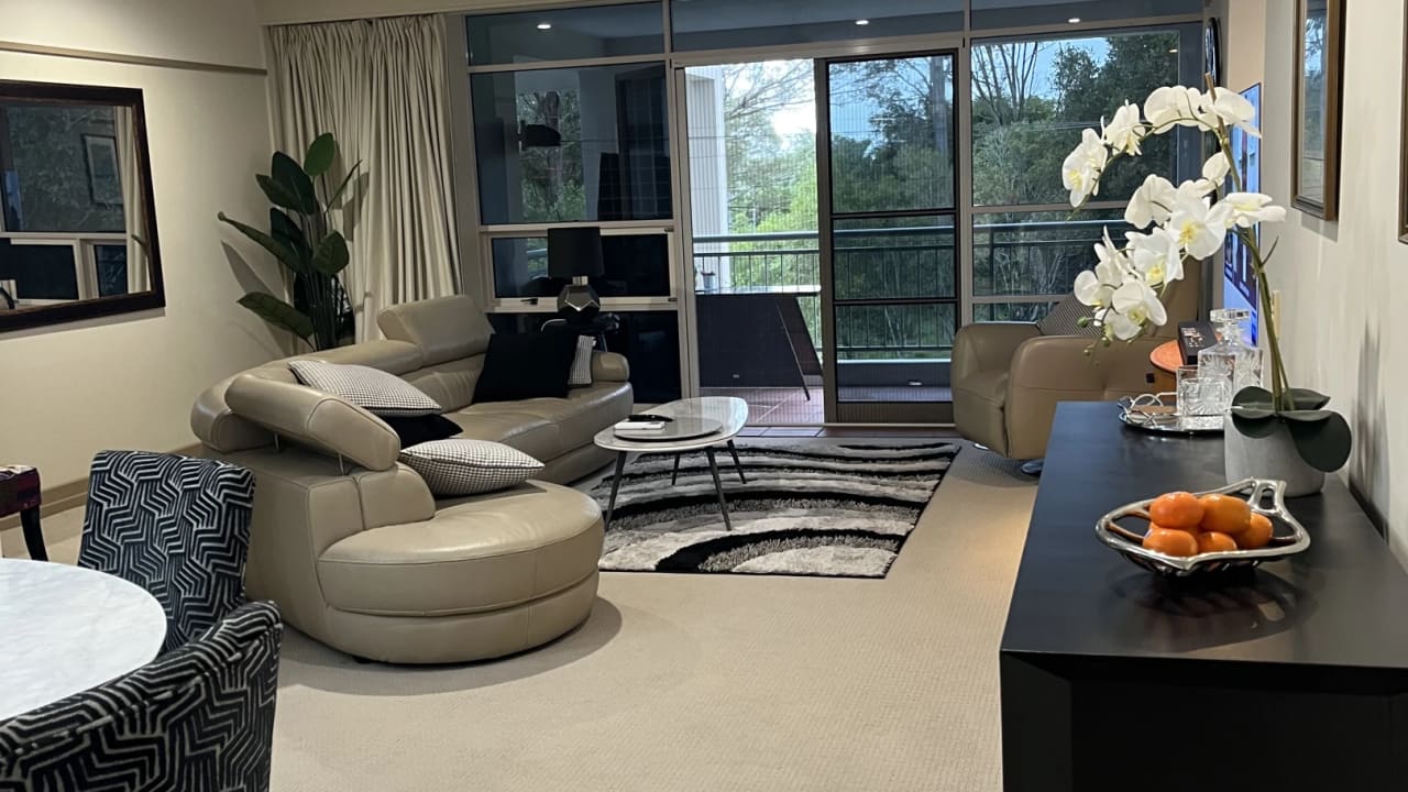 Furnished room with own bathroom