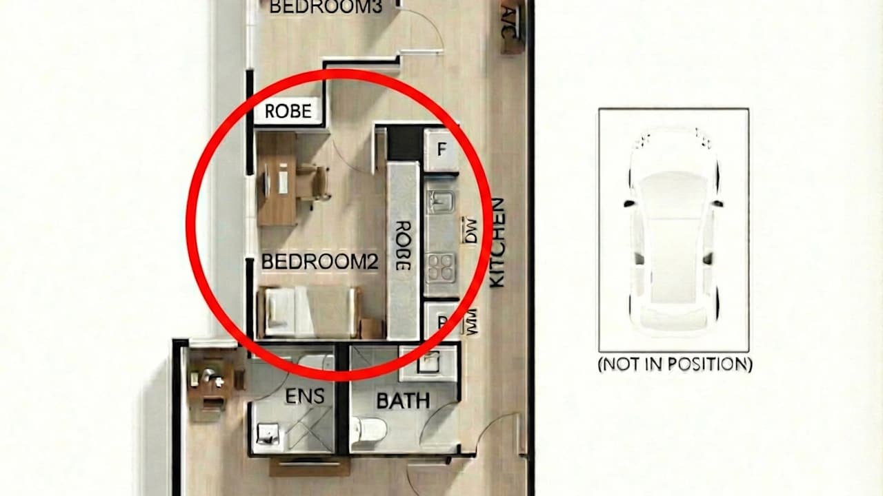 Furnished room in a flatshare