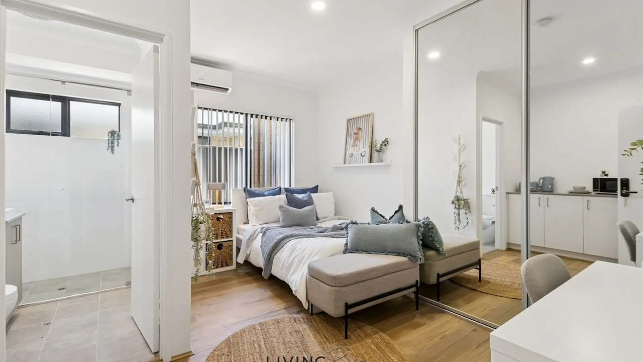 Furnished room with ensuite in a share house