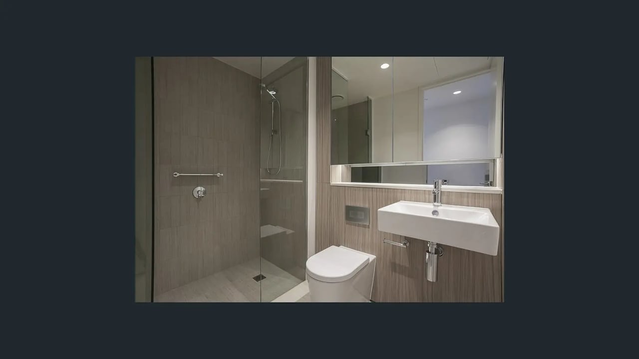 Unfurnished room with own bathroom