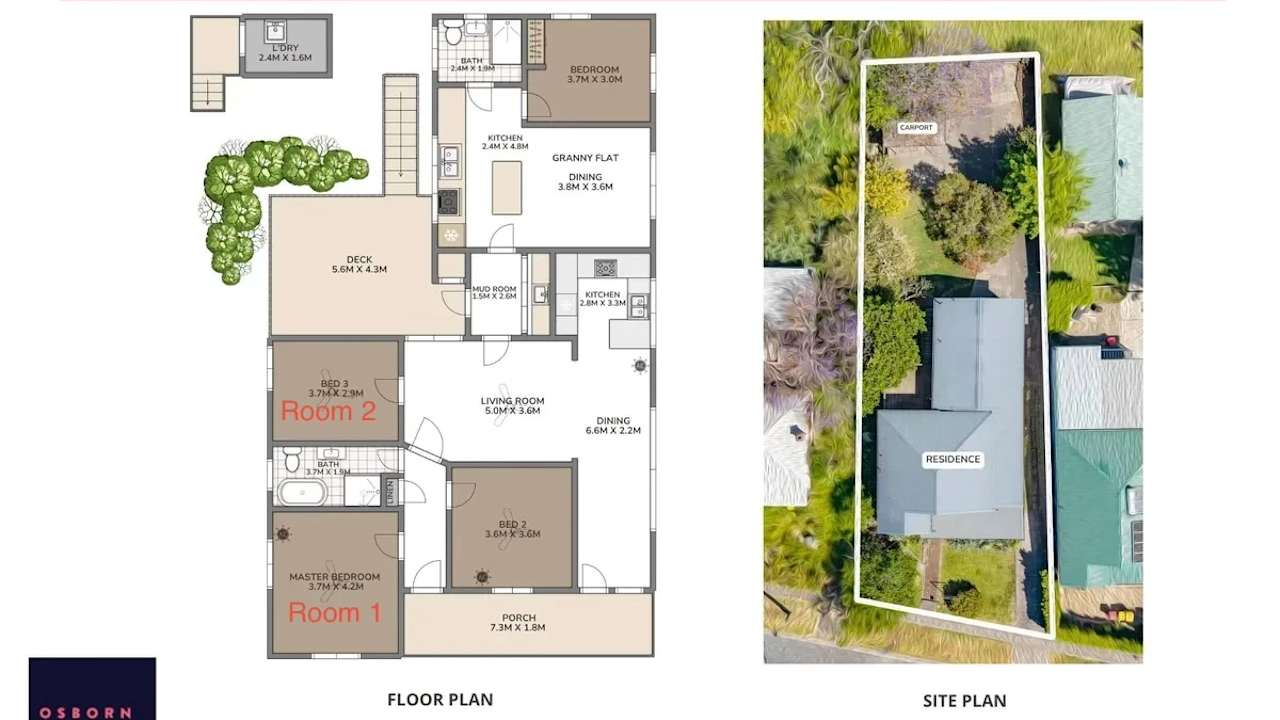 Unfurnished room in a share house