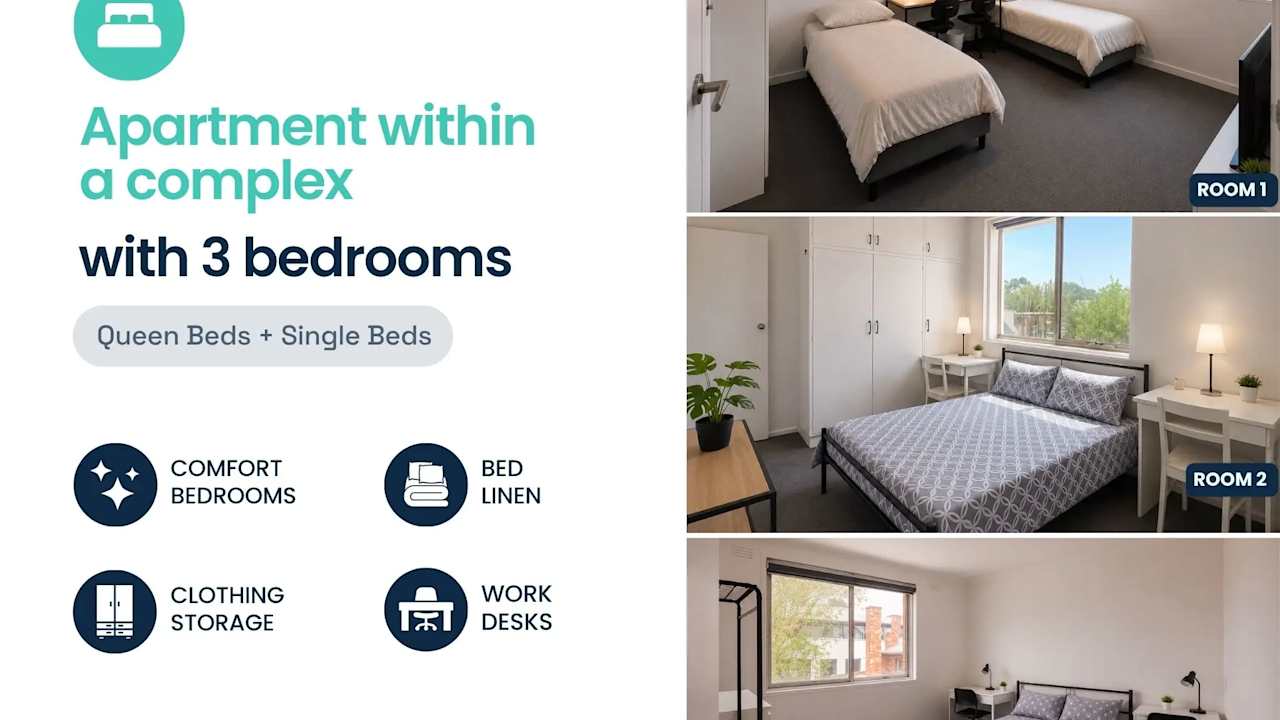 Furnished room in a share house