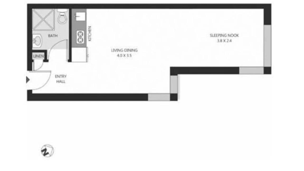 Furnished room studio flat for rent