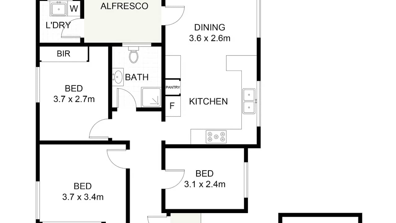 Room in a share house