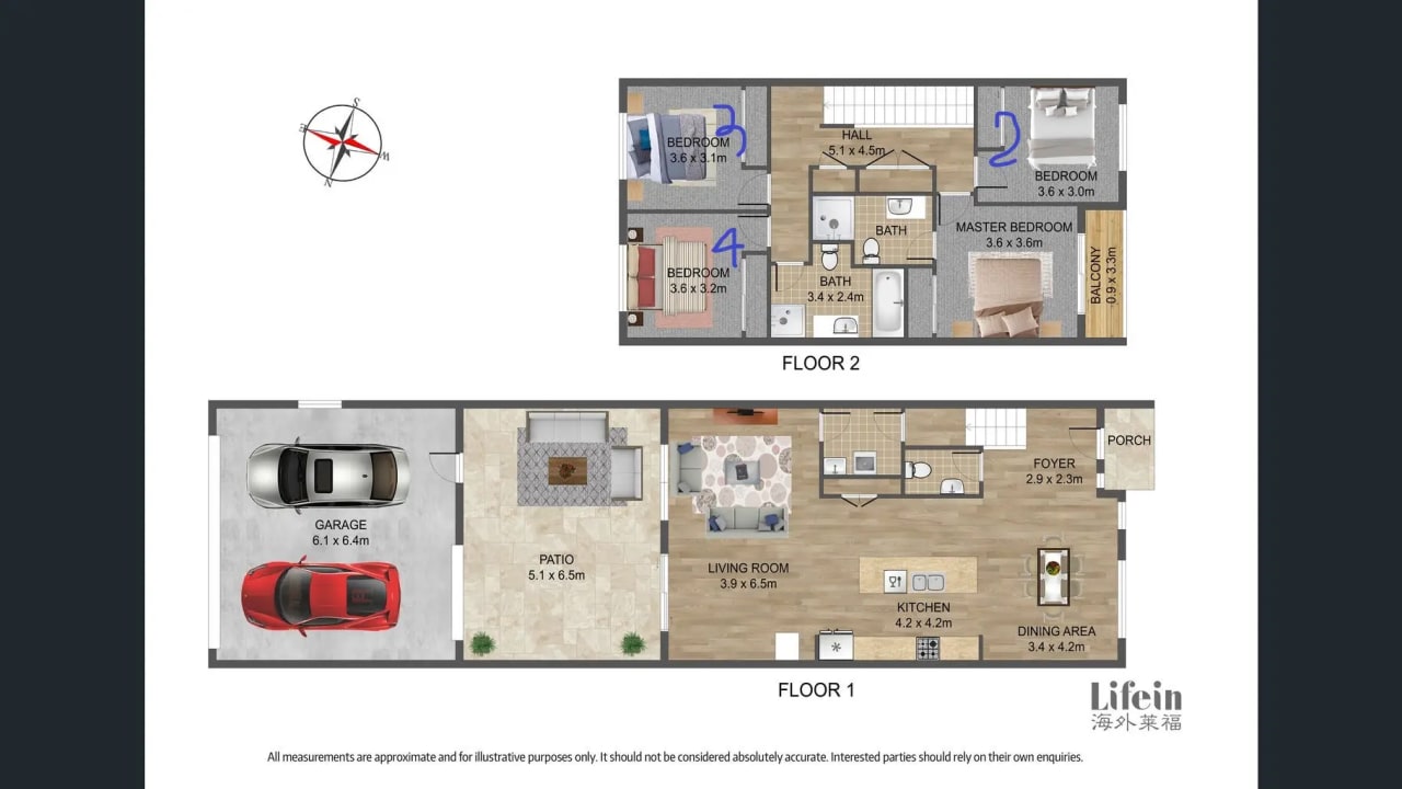 Furnished room in a flatshare