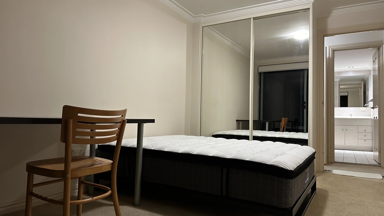 Furnished room with own bathroom