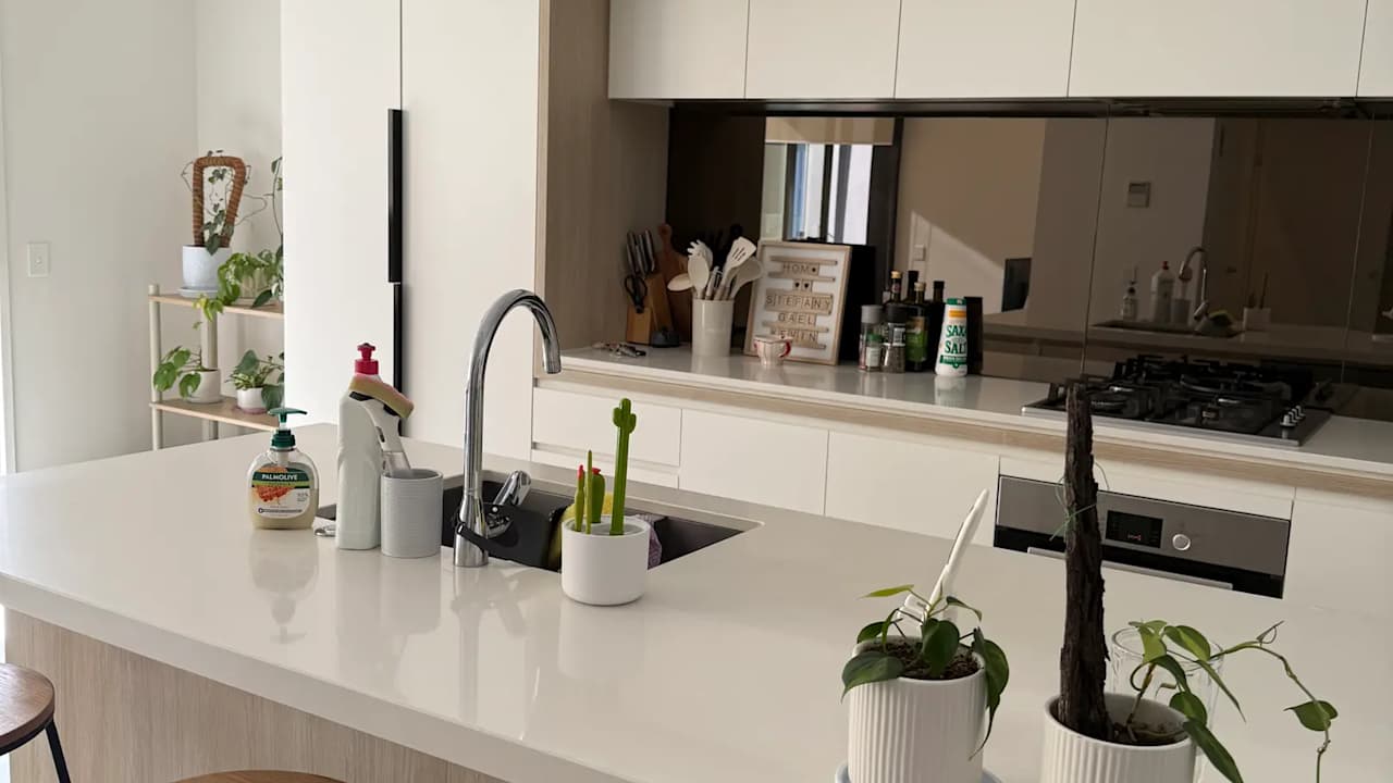 Unfurnished room with own bathroom