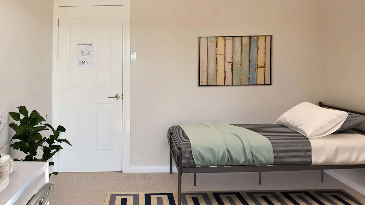 Furnished room in a share house