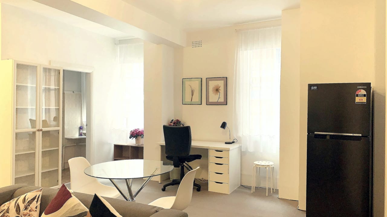Furnished room studio flat for rent