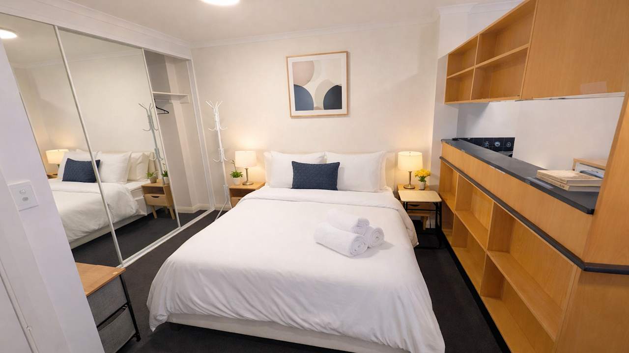 Furnished room studio flat for rent