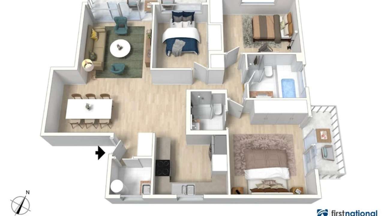 Room with ensuite in a flatshare