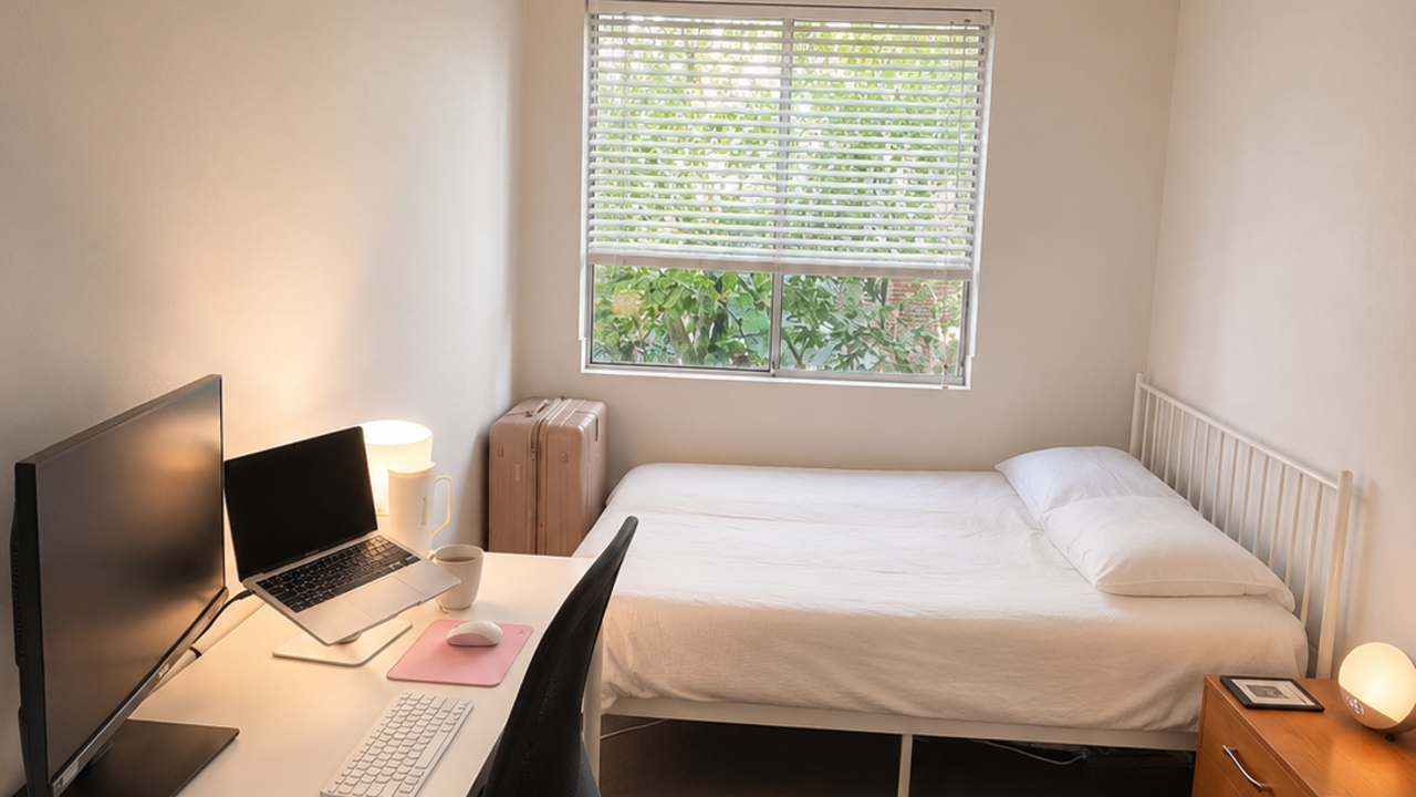 Furnished room in a flatshare