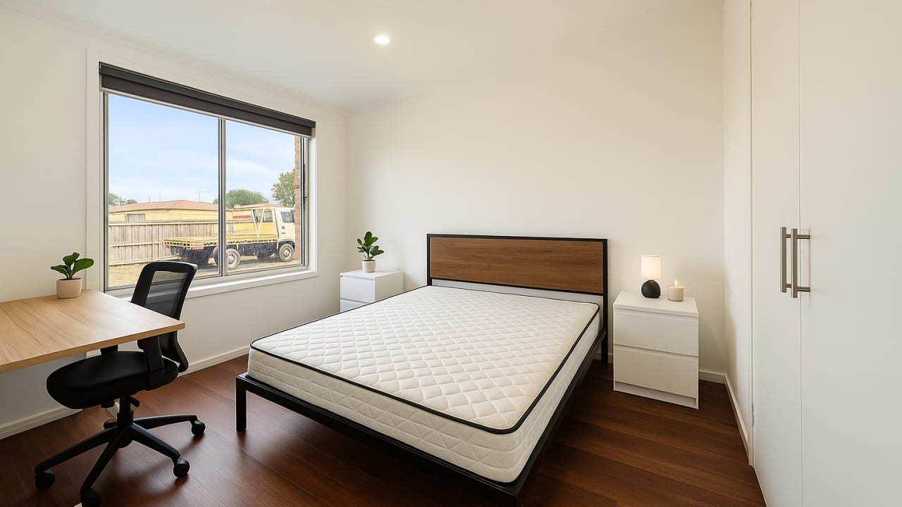 Furnished room with ensuite in a share house