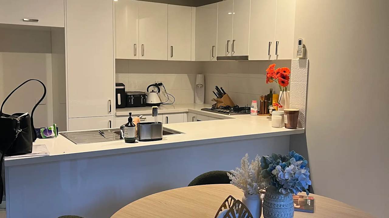 Unfurnished room with own bathroom