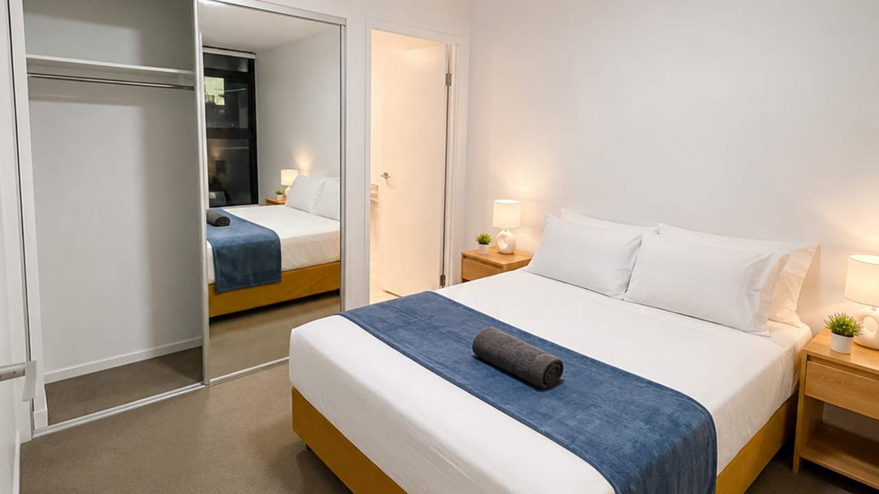 Furnished room with ensuite in a flatshare