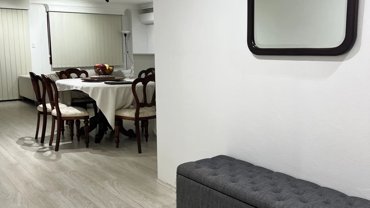 Furnished room with own bathroom