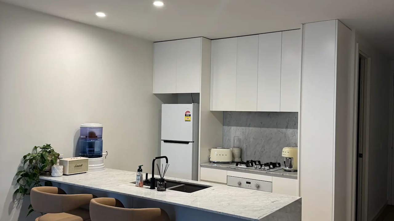 Unfurnished room with own bathroom