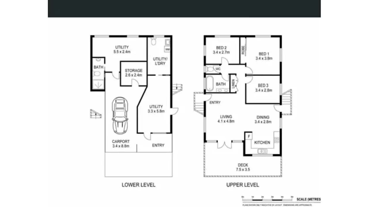 Unfurnished room in a share house