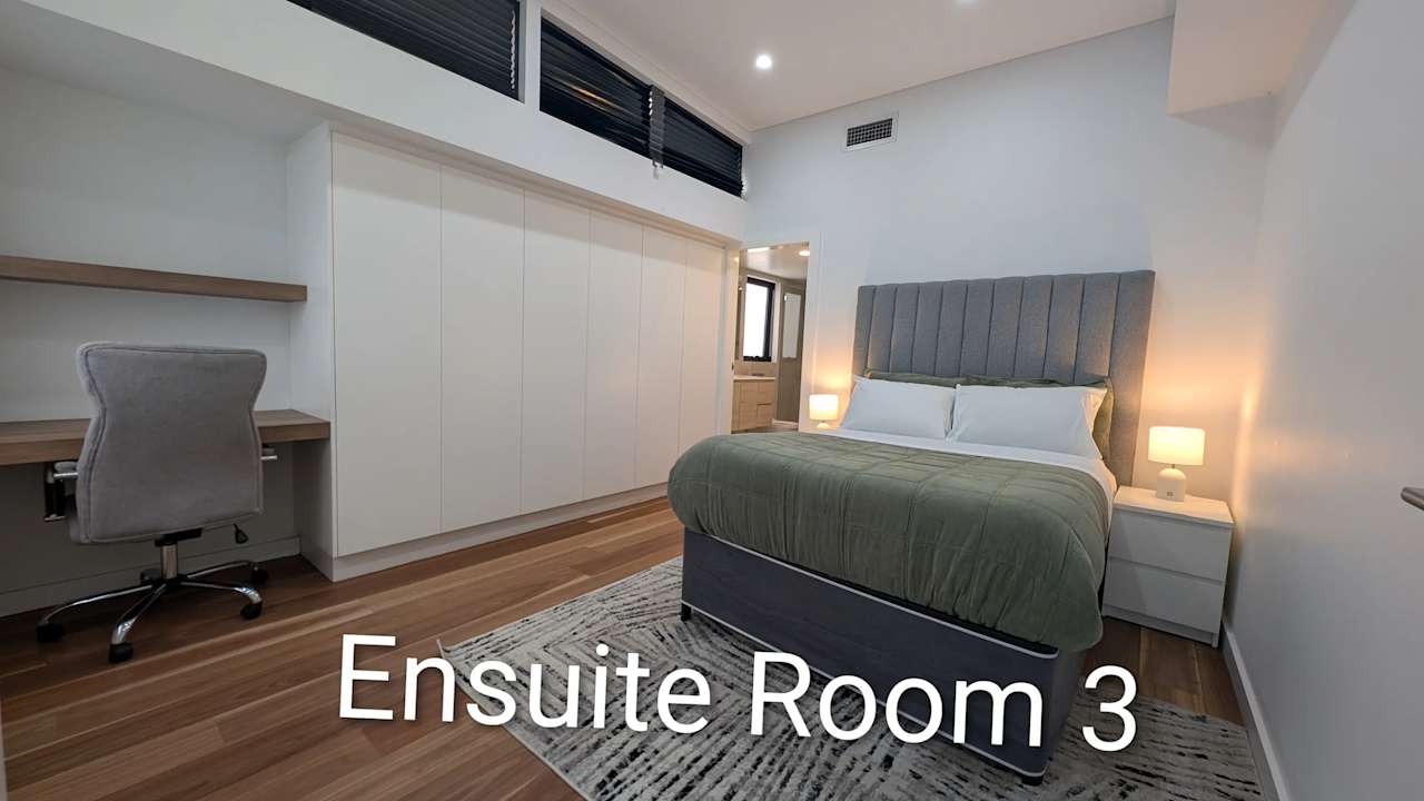 Furnished room with ensuite in a share house