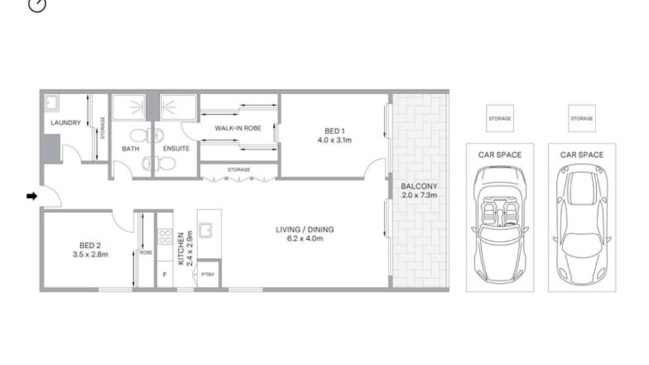 Room with ensuite in a flatshare