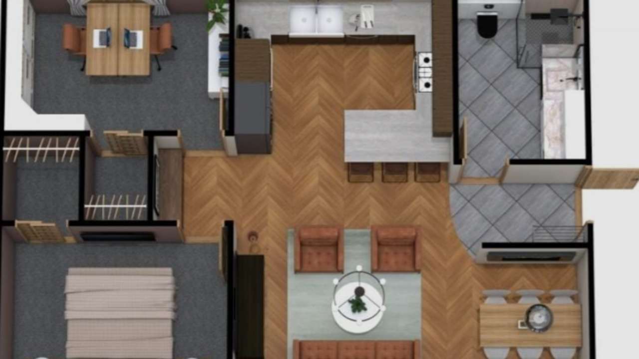 Room with own bathroom