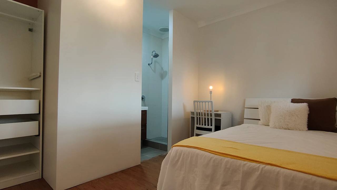 Furnished room with ensuite in a share house