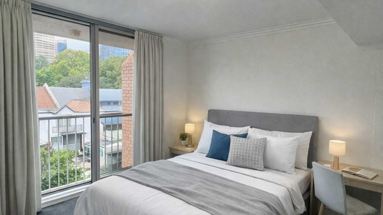 Furnished room in a flatshare