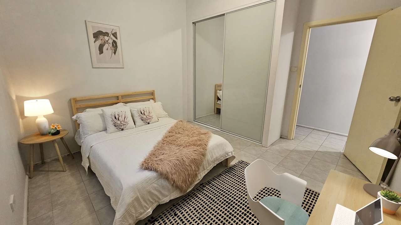 Furnished room with own bathroom