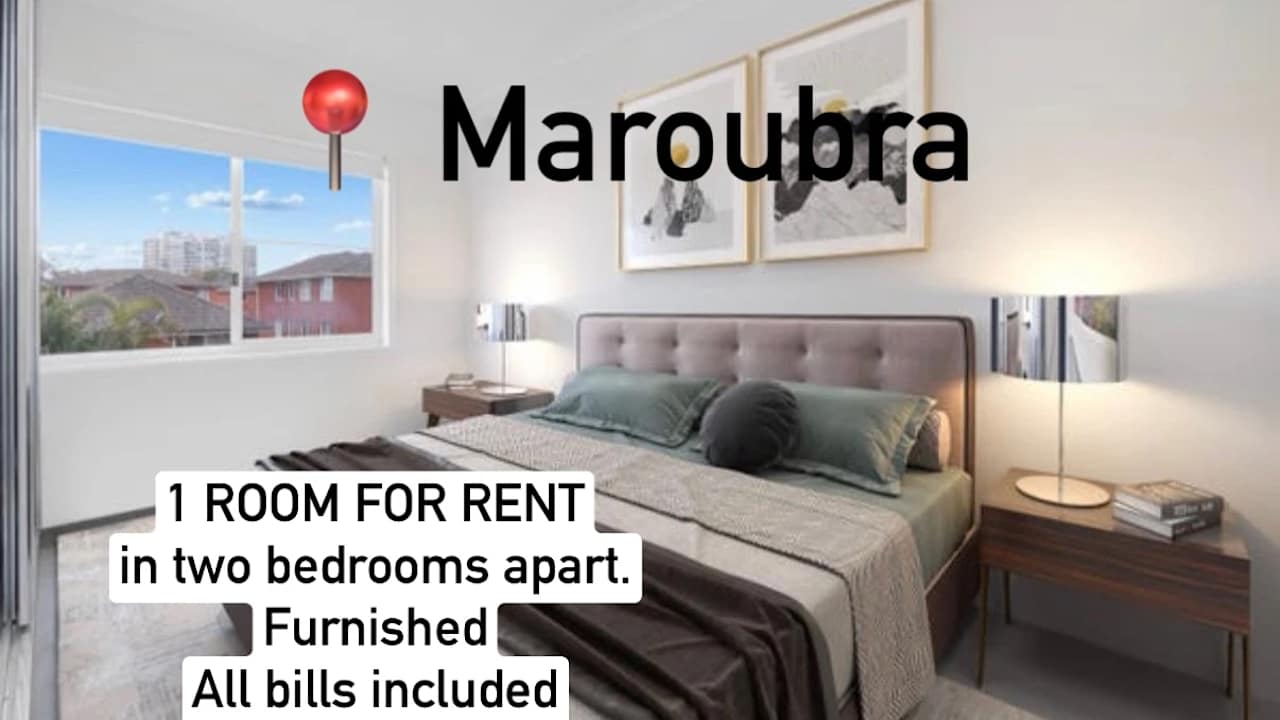 Furnished room in a flatshare