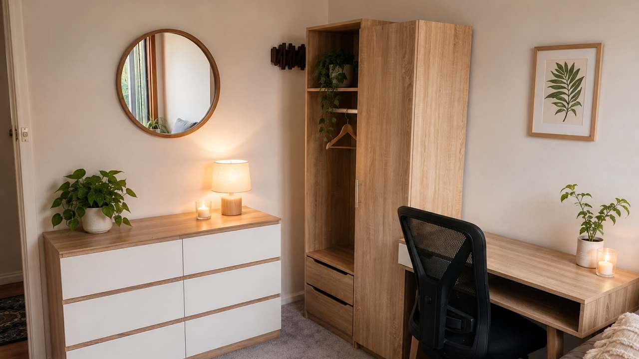Furnished room in a share house