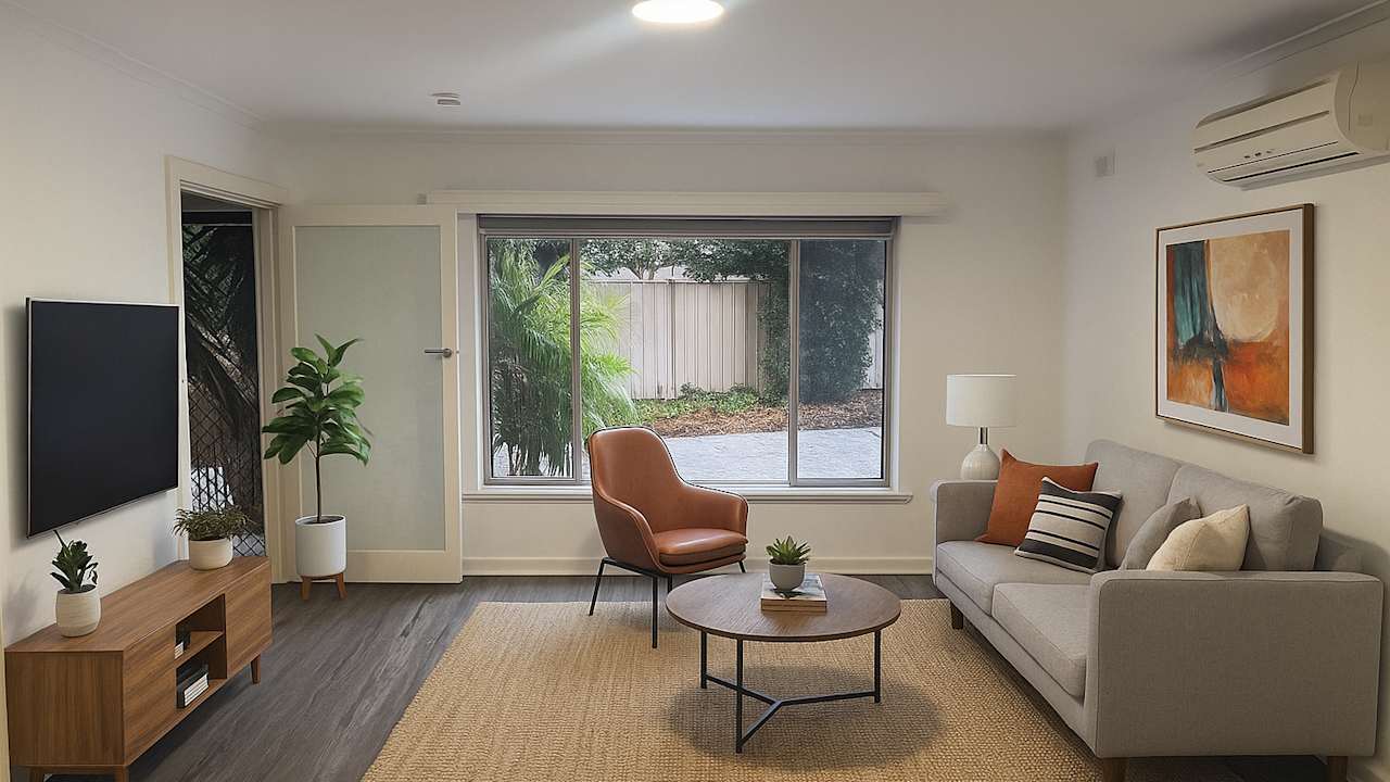 Whole property with 2 rooms for rent