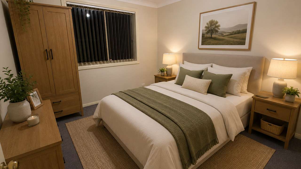 Furnished room in a share house