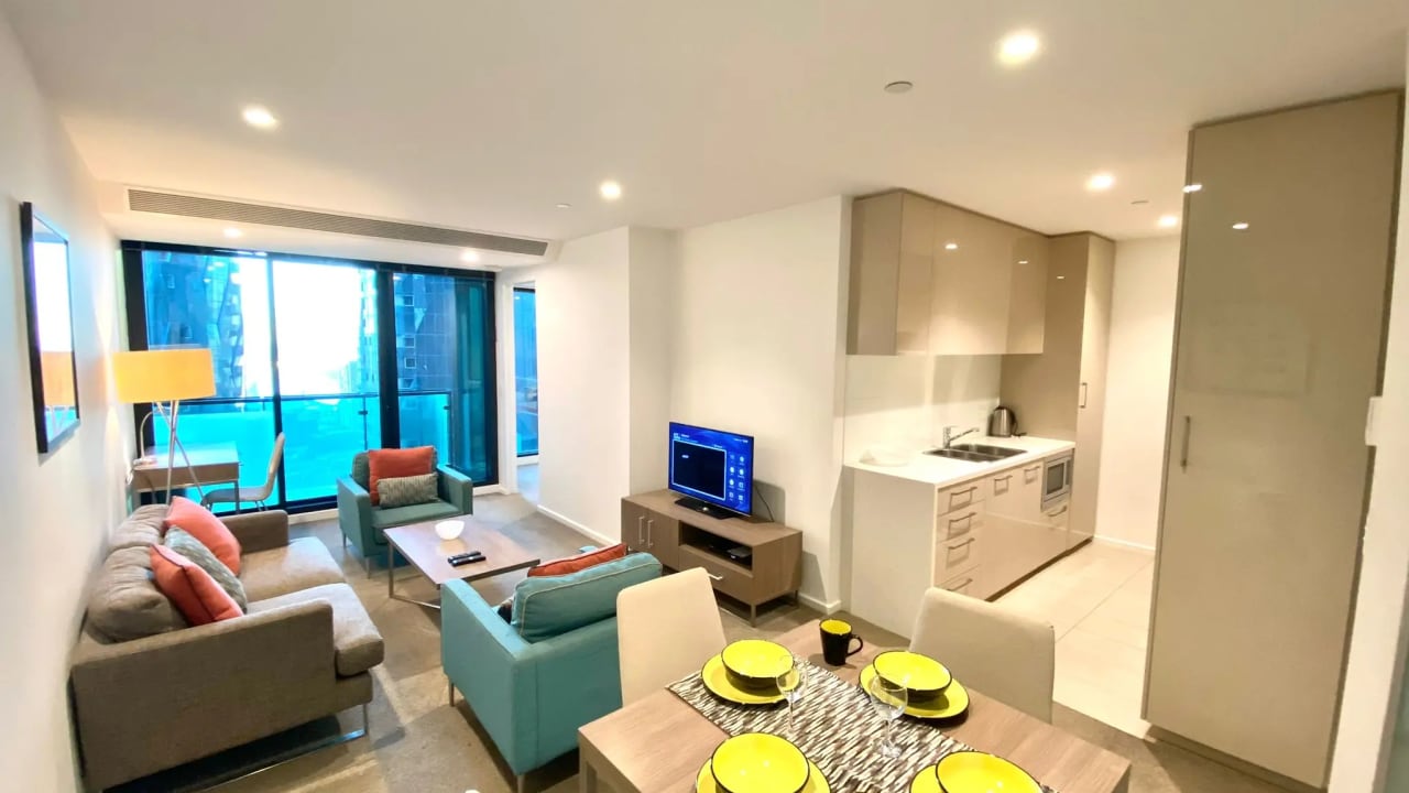 Furnished room with own bathroom