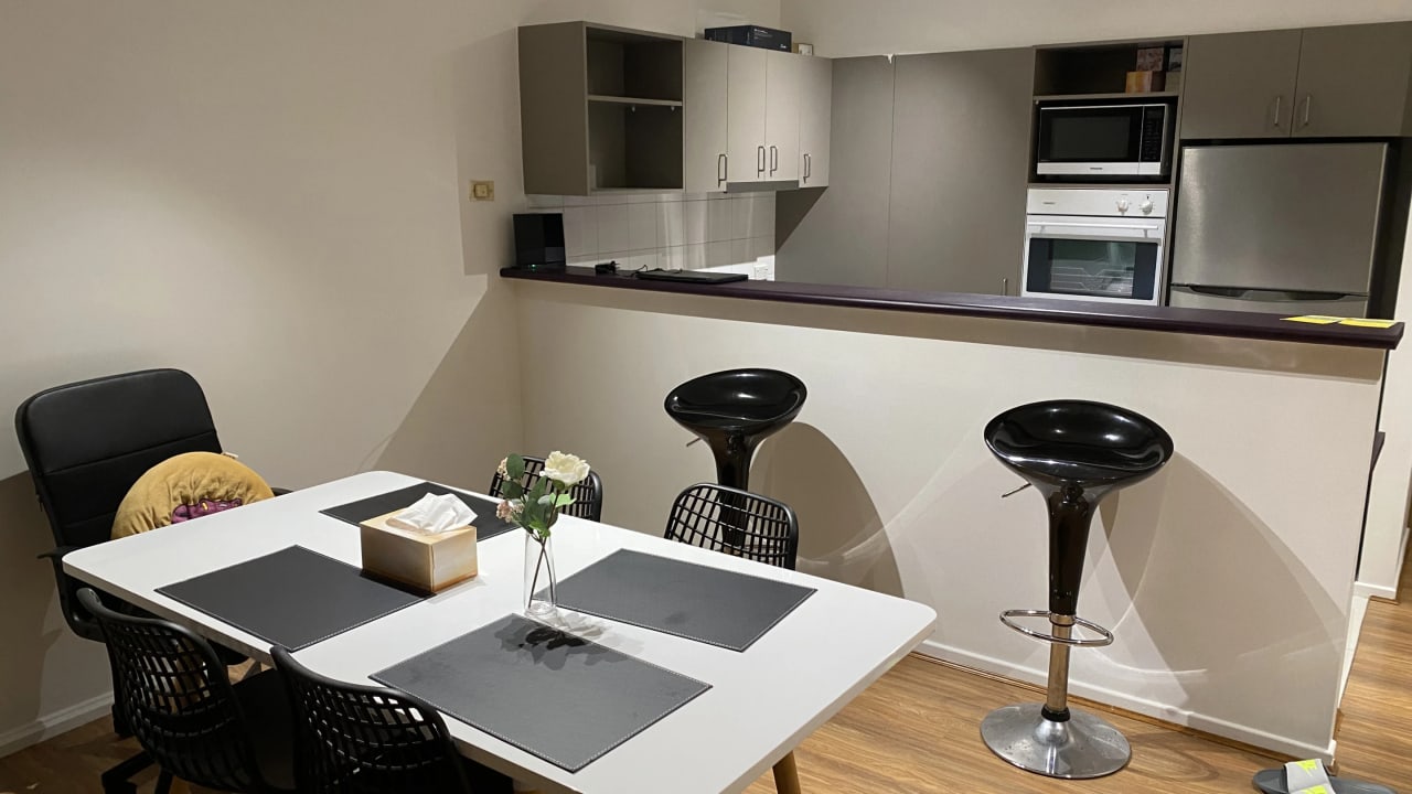 Furnished room with own bathroom