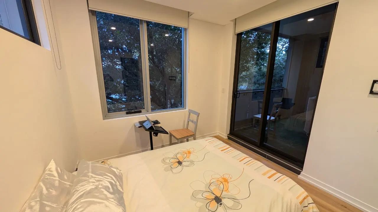 Furnished room with own bathroom