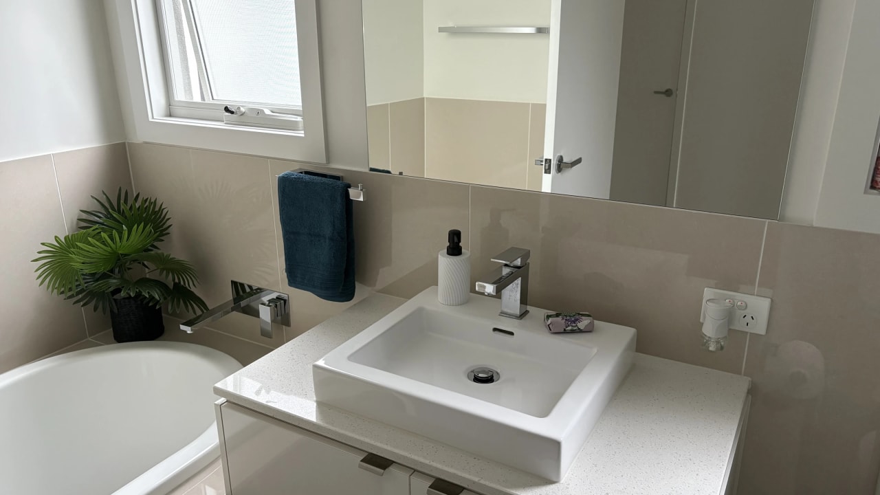 Room with own bathroom