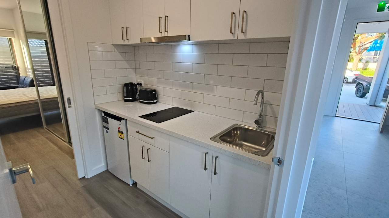Room with own bathroom