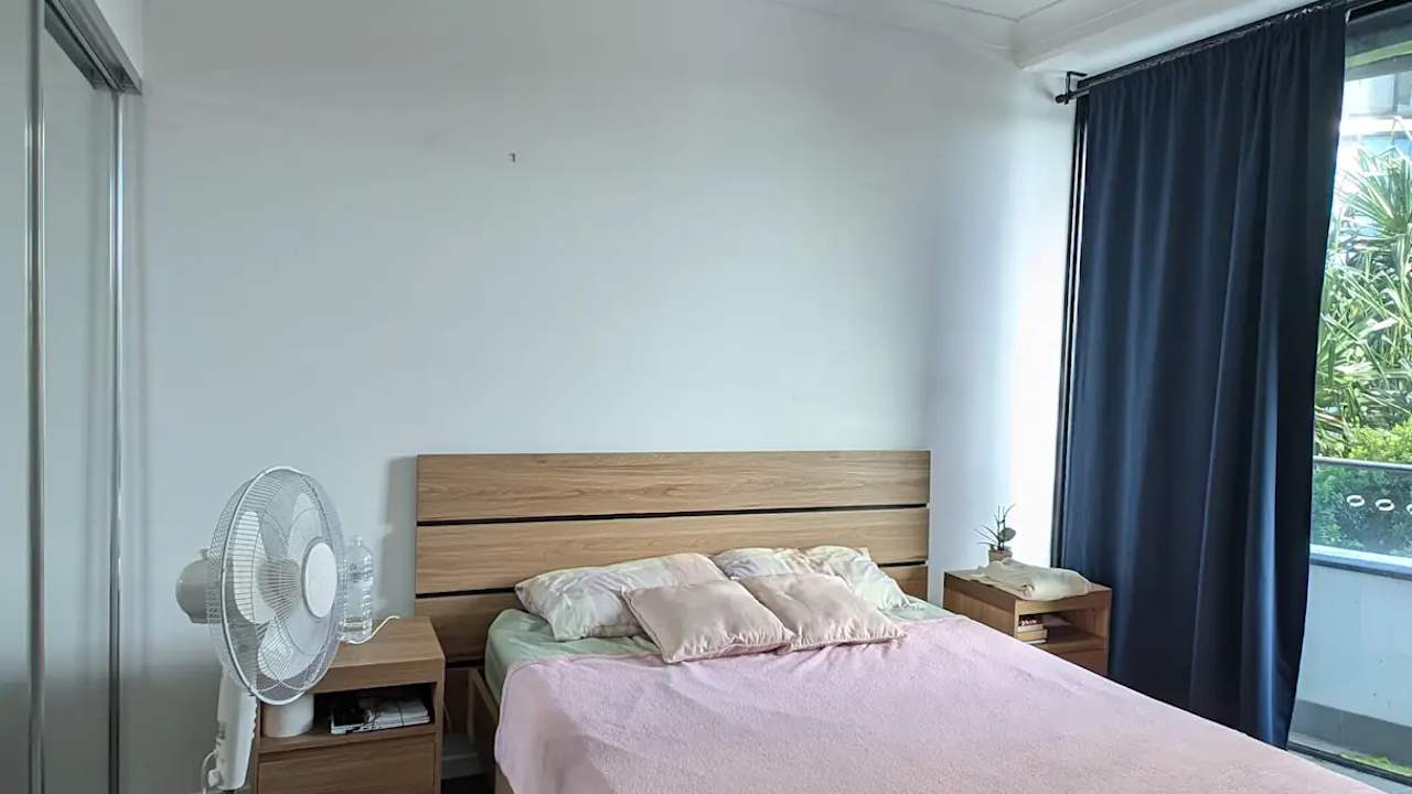 Furnished room with own bathroom