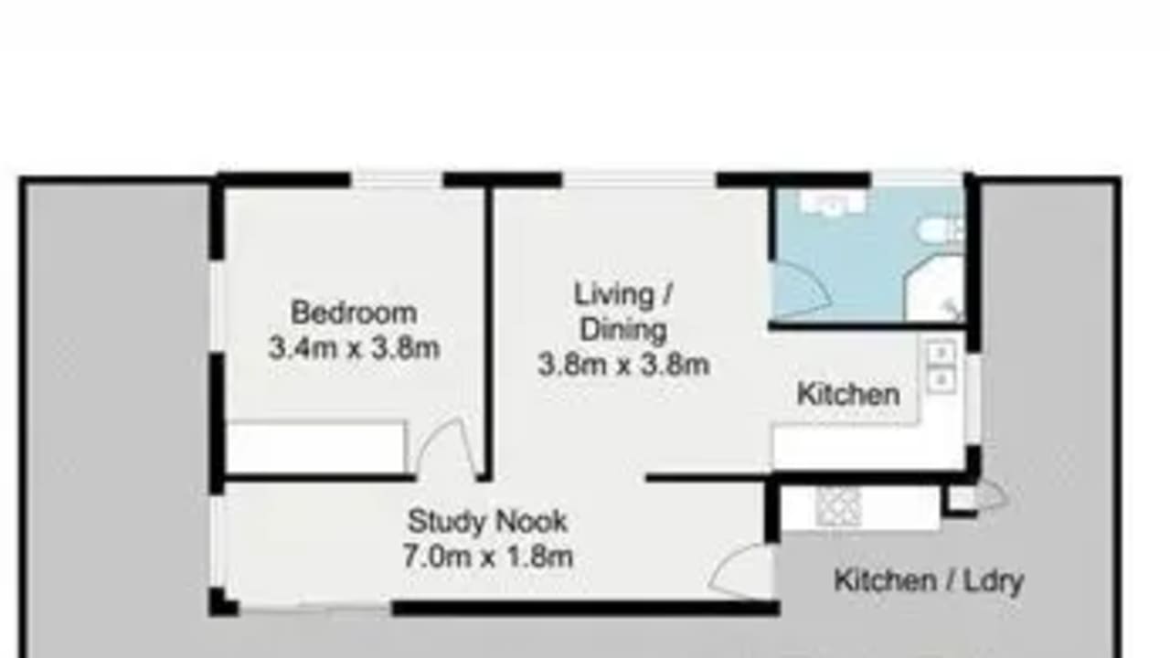One bed flat for rent
