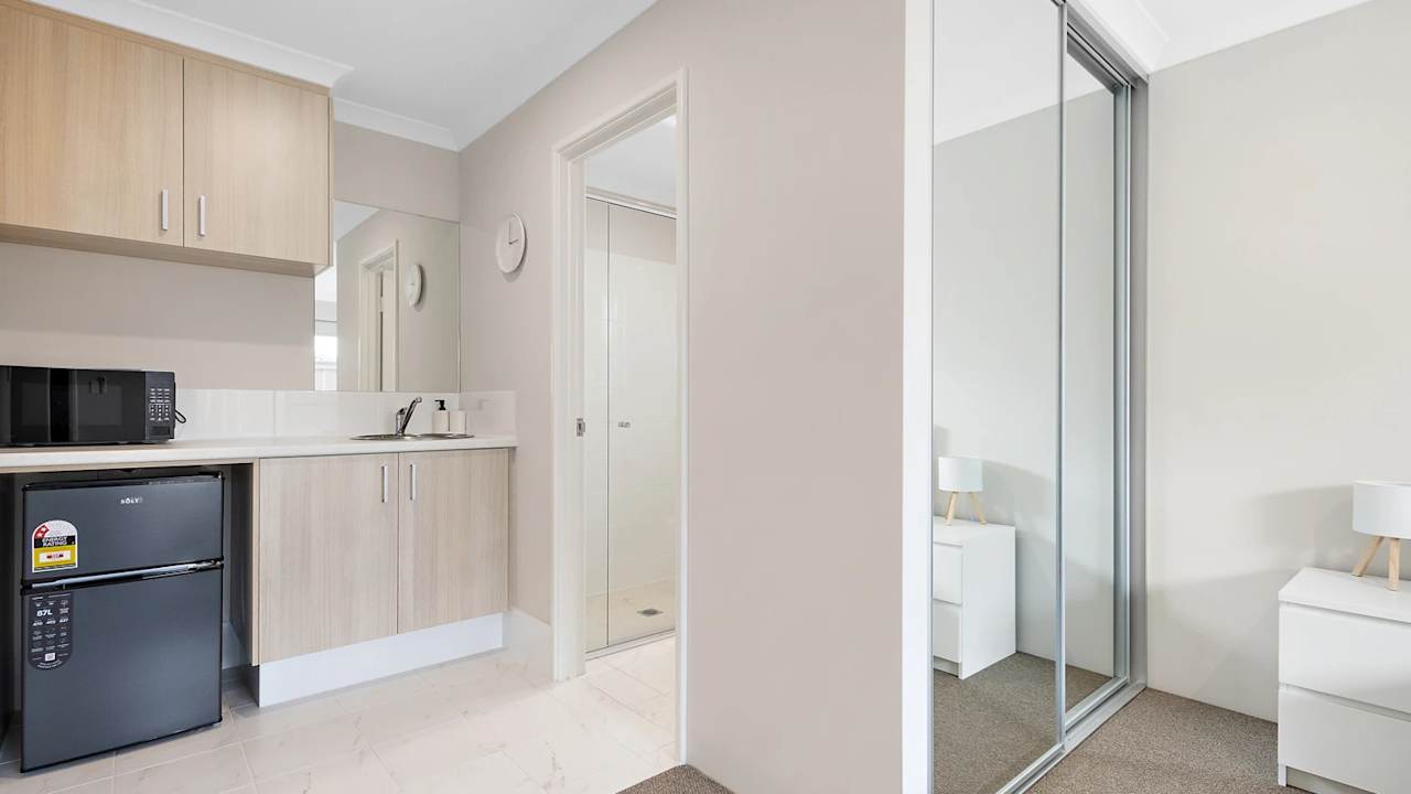 Furnished room with ensuite in a share house