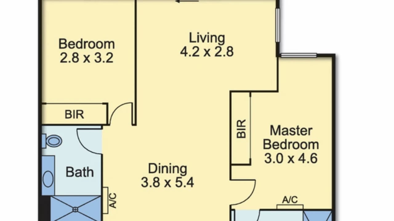 Furnished room with own bathroom