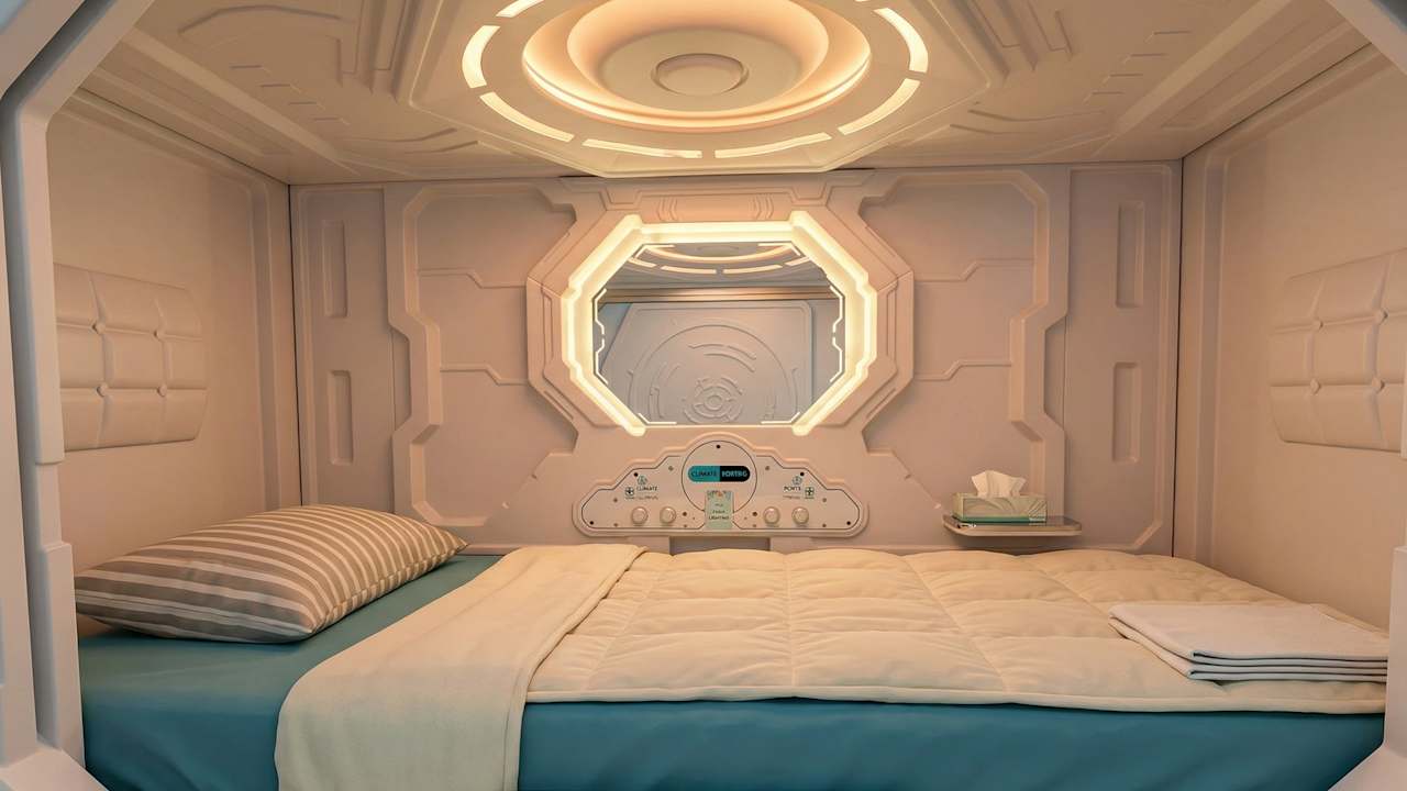 Furnished room in a flatshare