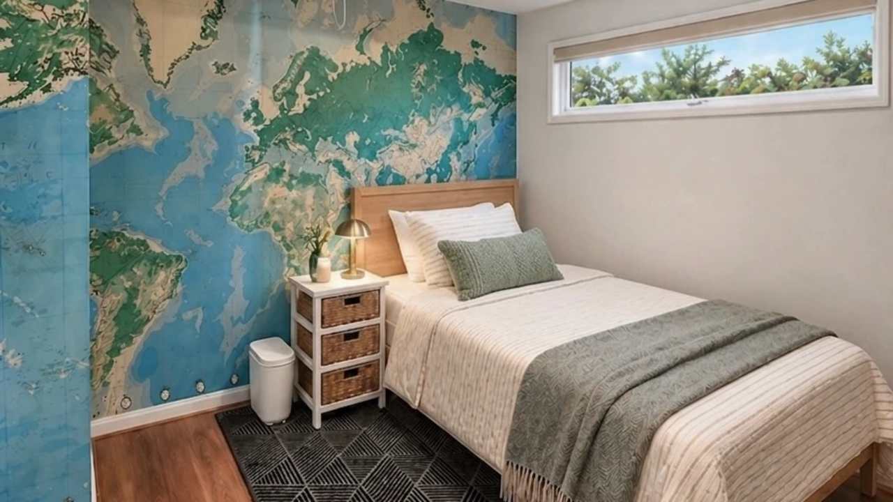 Furnished room in a share house
