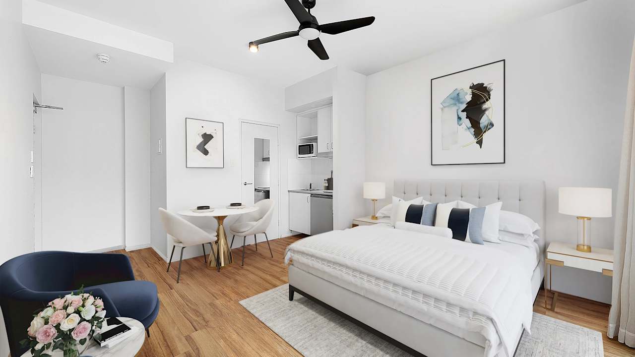 Furnished room studio flat for rent