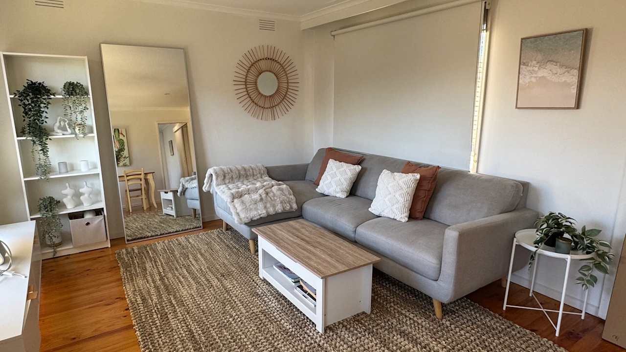 Unfurnished room with own bathroom