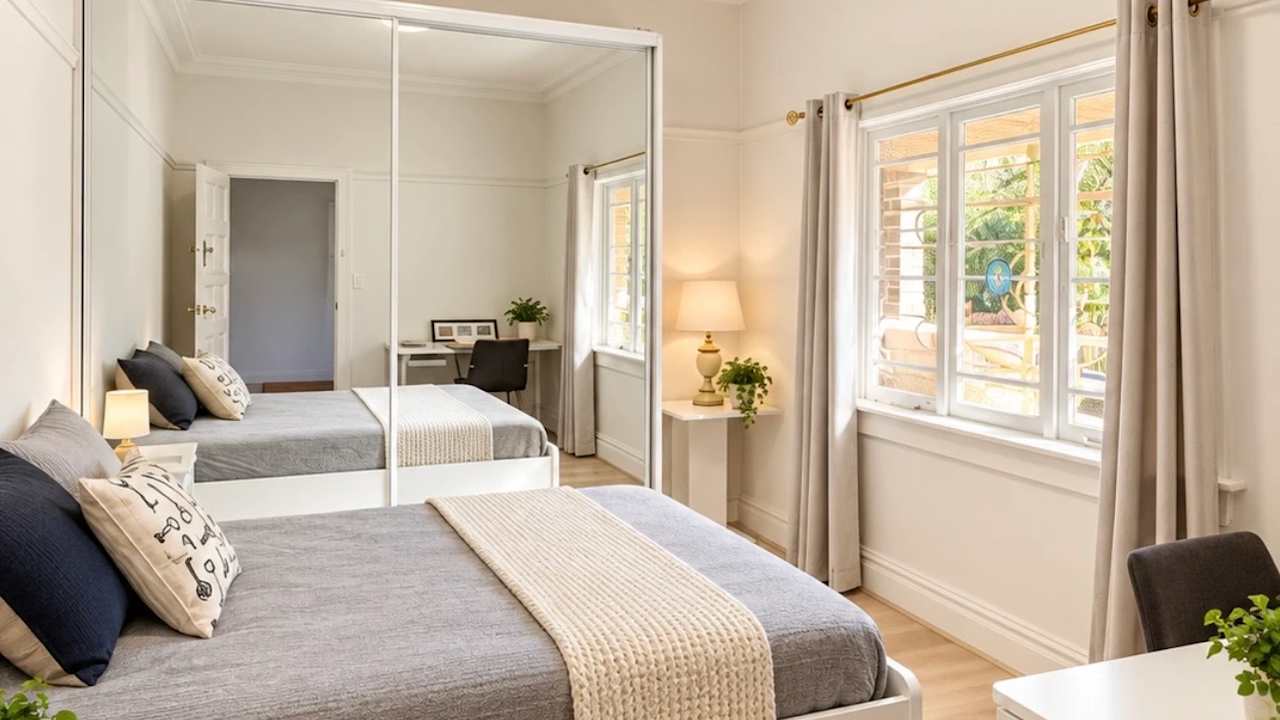 Furnished room in a share house