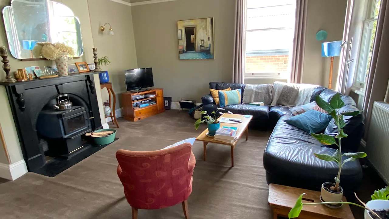 Furnished room with own bathroom
